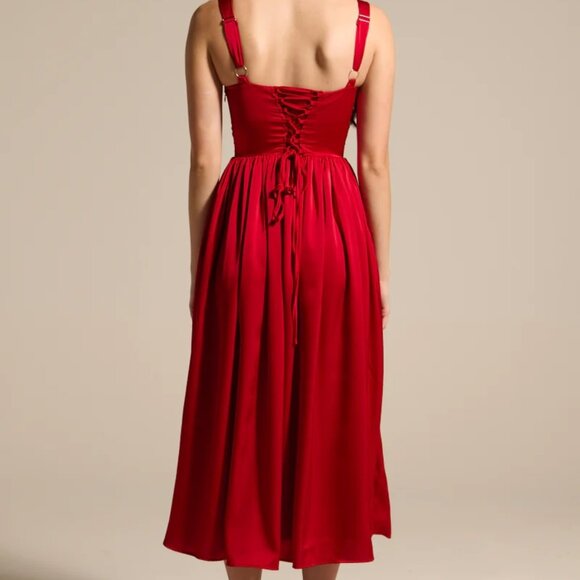 DEEP INSIDE MIDI DRESS - Picture 3 of 4